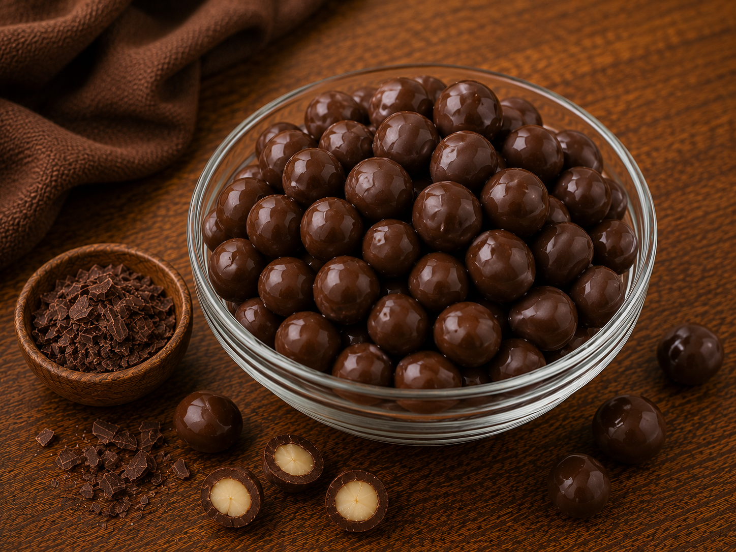 Chocolate Coated macadamias by The Peanut Van