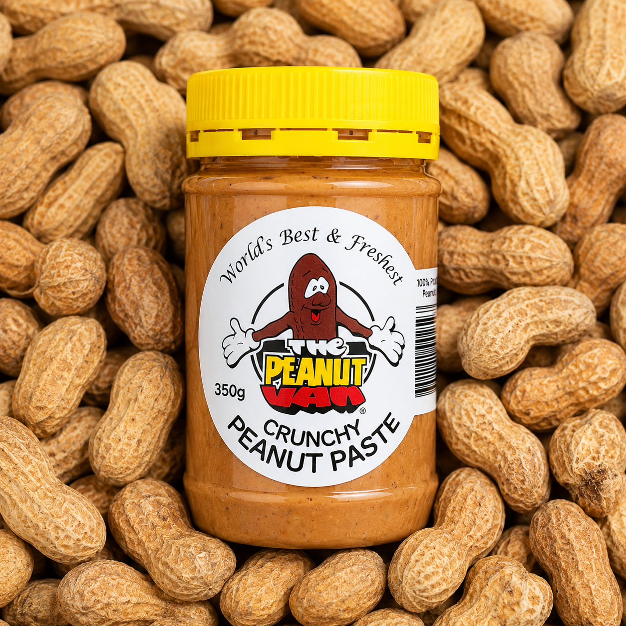 Crunchy Peanut Paste by The Peanut Van