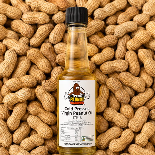 Cold Pressed Virgin Peanut Oil by The Peanut Van