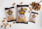 Maple Bacon peanuts by The Peanut Van, pack and serving