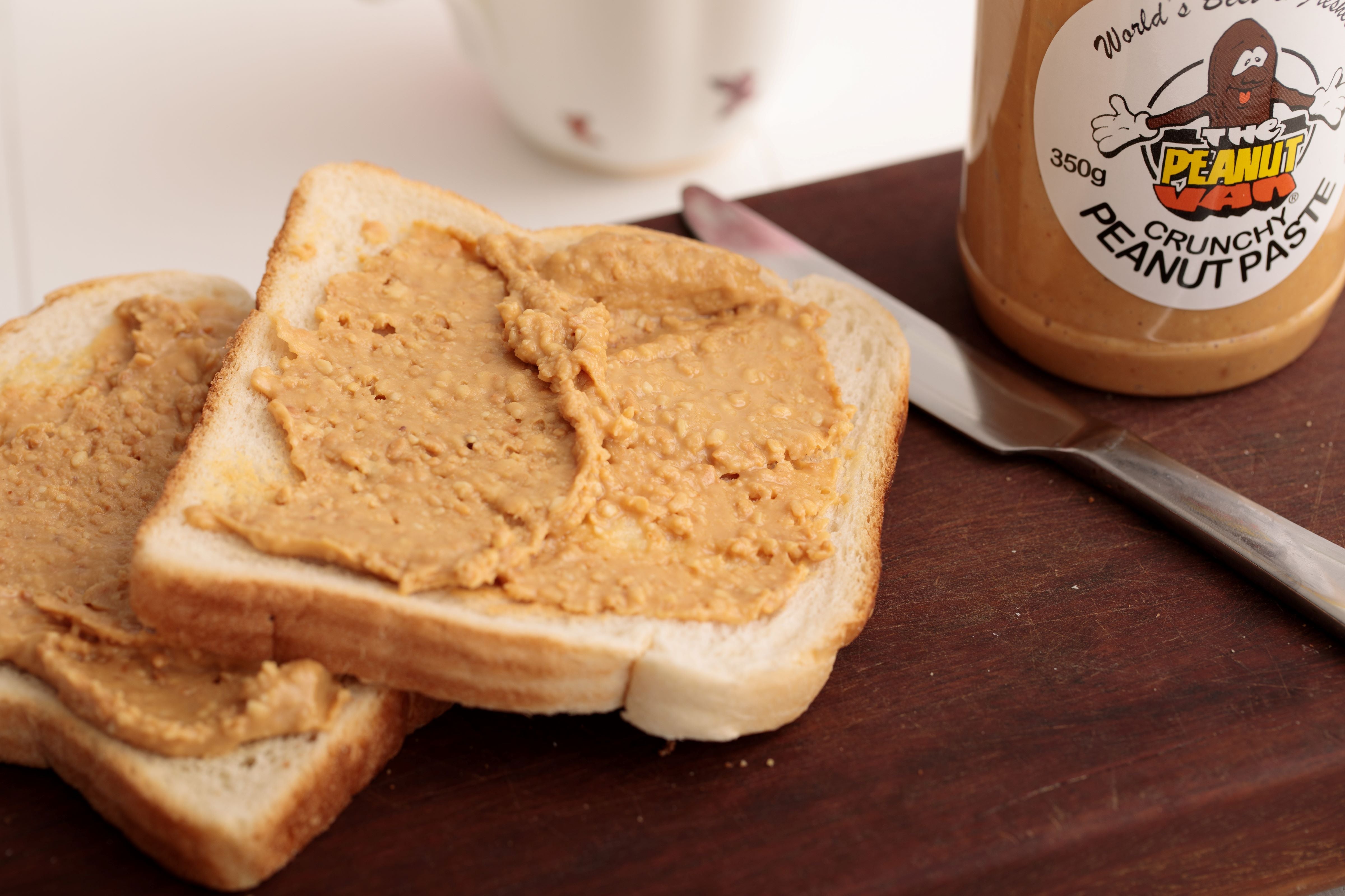 Crunchy Peanut Paste by The Peanut Van, nutrition information