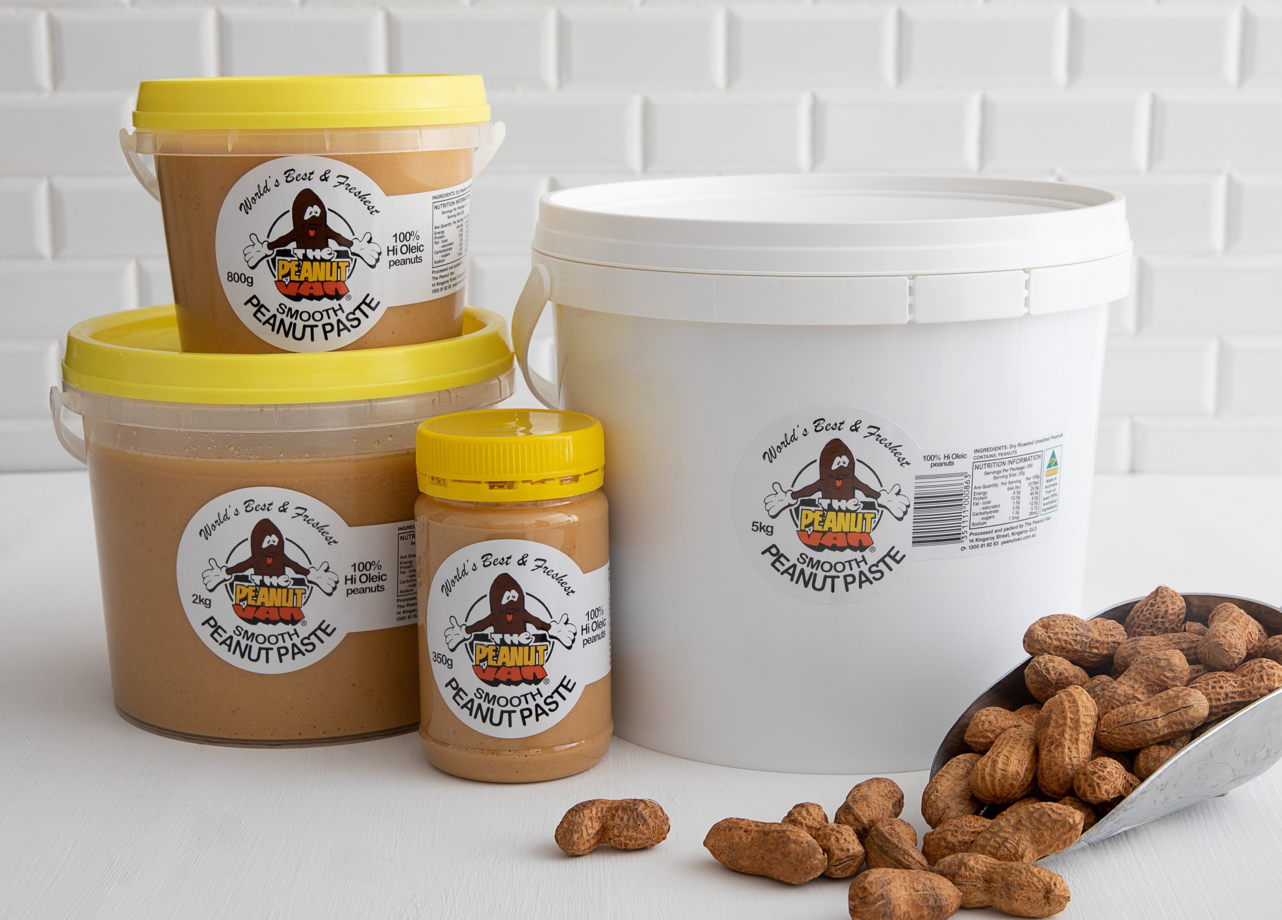 Smooth Peanut Paste by The Peanut Van, product photo