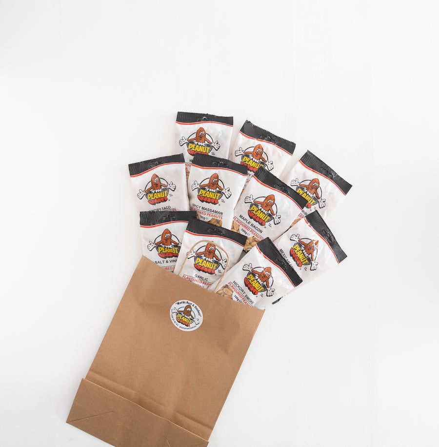 Sample Bag Hot Hot Hot spicy peanut selection by The Peanut Van