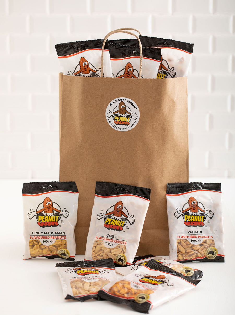 Sample Bag Favourites peanut selection by The Peanut Van