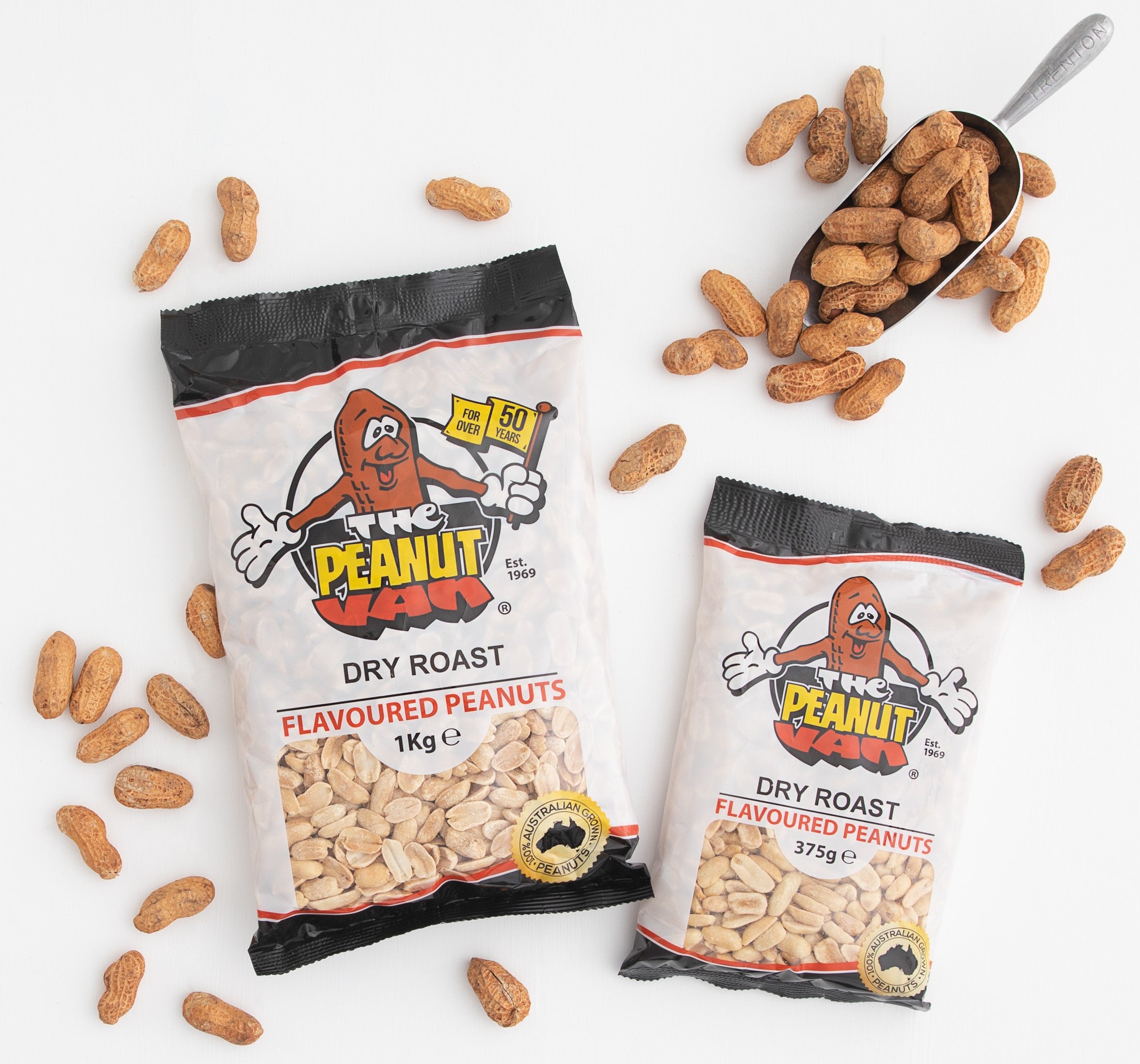 Dry Roast Unsalted peanuts by The Peanut Van