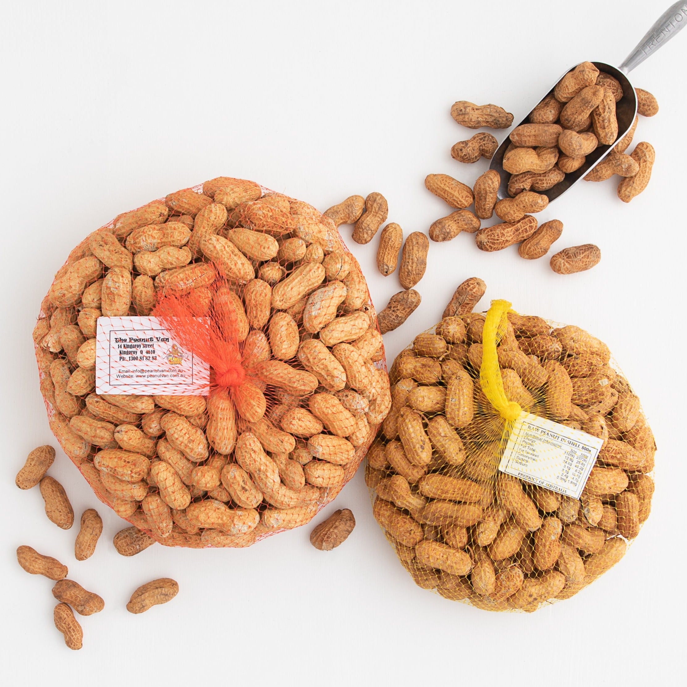 Raw In Shell peanuts by The Peanut Van