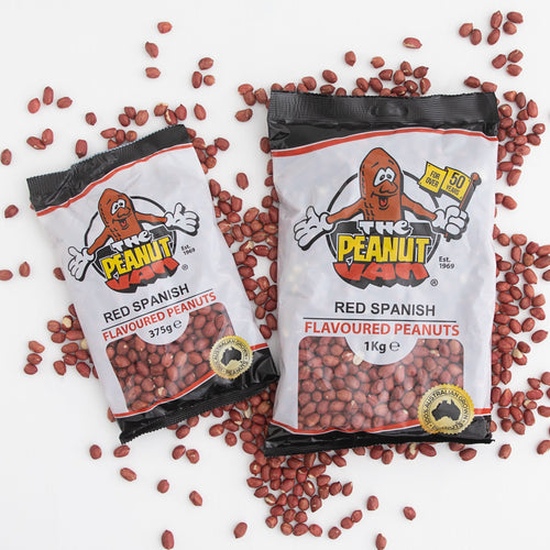 Red Spanish peanuts by The Peanut Van